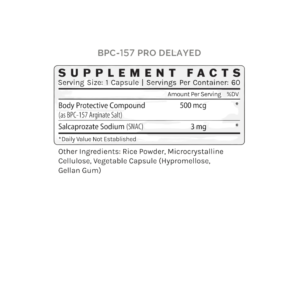 BPC-157 Delayed Pro - 500MCG