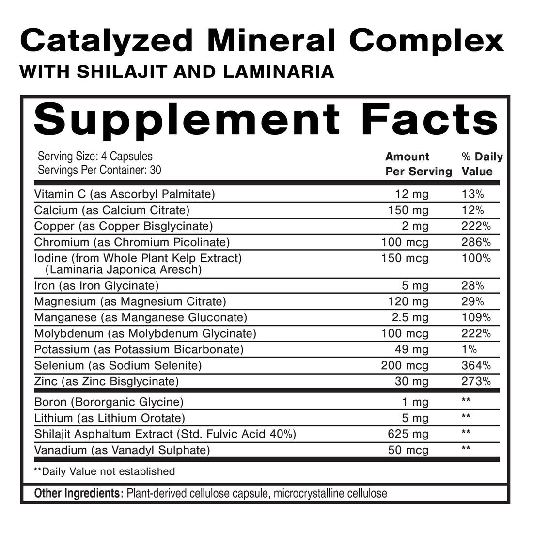 Catalyzed Mineral Complex Capsules