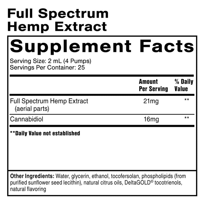 Full Spectrum Hemp Extract