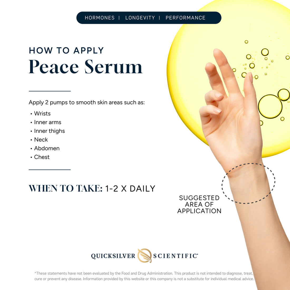 Peace Progesterone Serum
