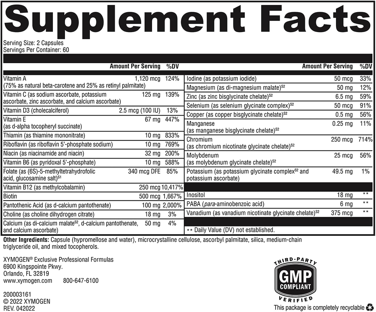 ActivNutrients® without Iron