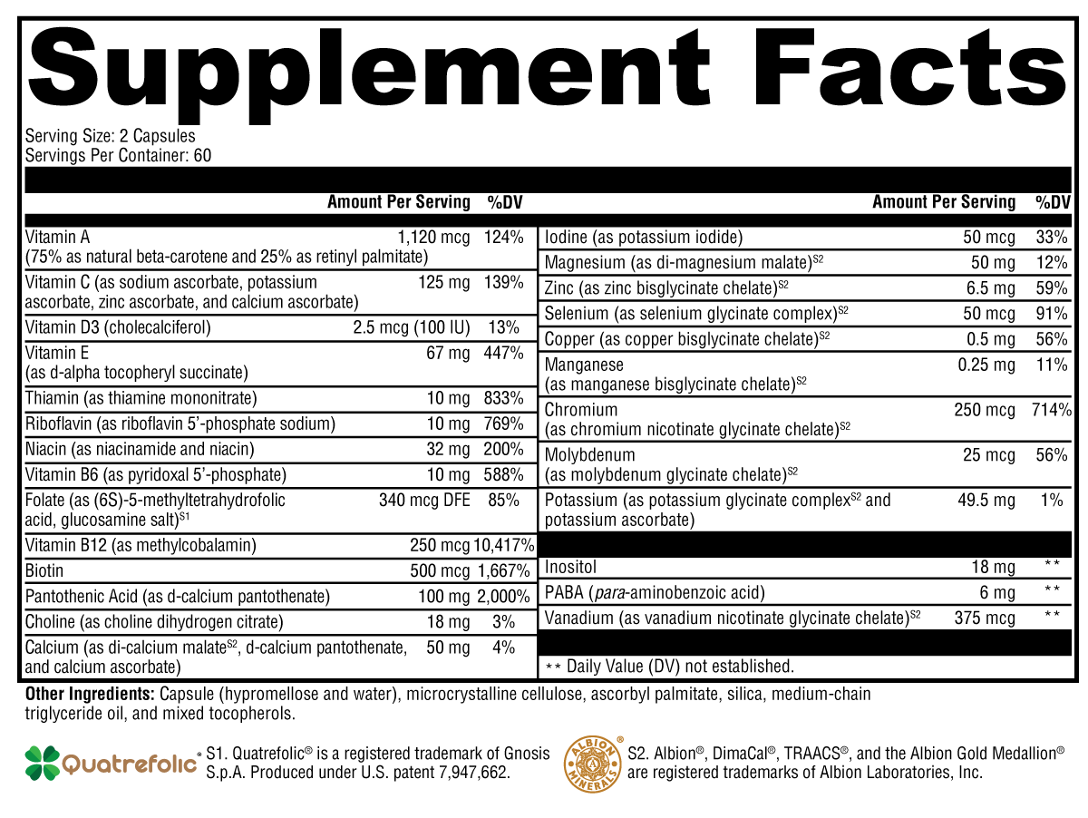 ActivNutrients® without Iron