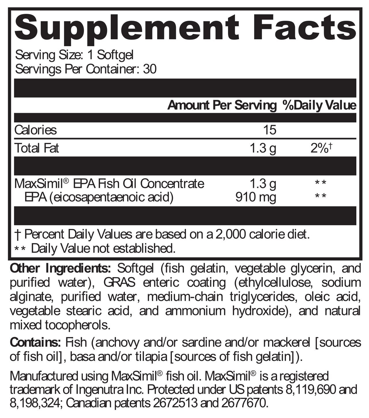 Omega MonoPure® EPA EC