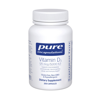 Vitamin D3 125 mcg (5,000 IU)