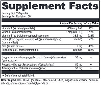 MedCaps T3™ 120 Capsules