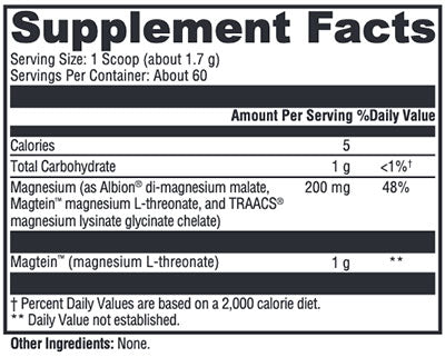 OptiMag® Neuro Unflavored 60 Servings