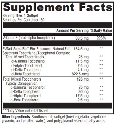 Xcellent E™ 60 Softgels