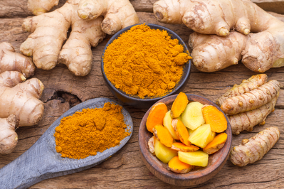 ginger and turmeric